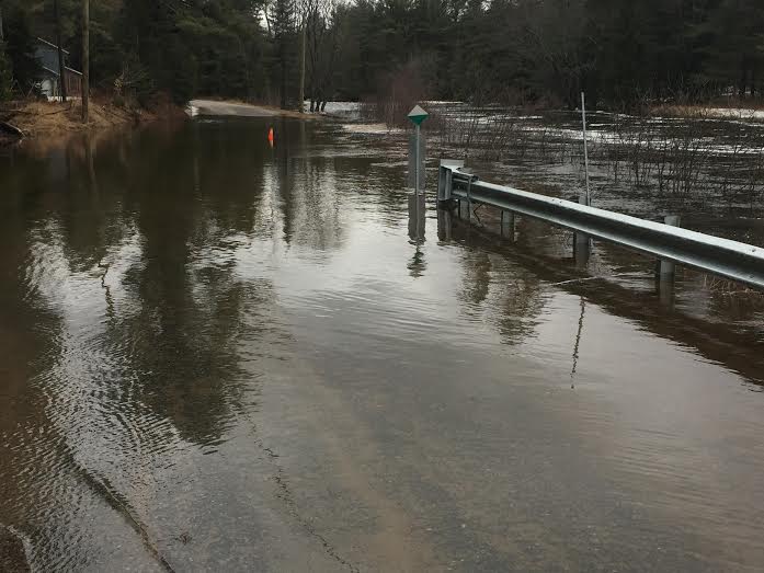 Black River receding in Vankoughnet, still high in Gravenhurst - My ...