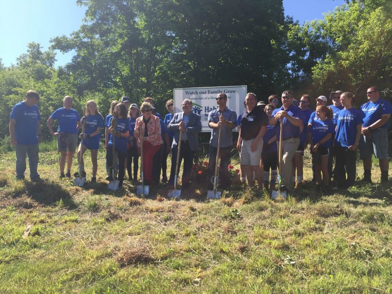 Shovels in the Ground for Habitat for Humanity Build in Huntsville