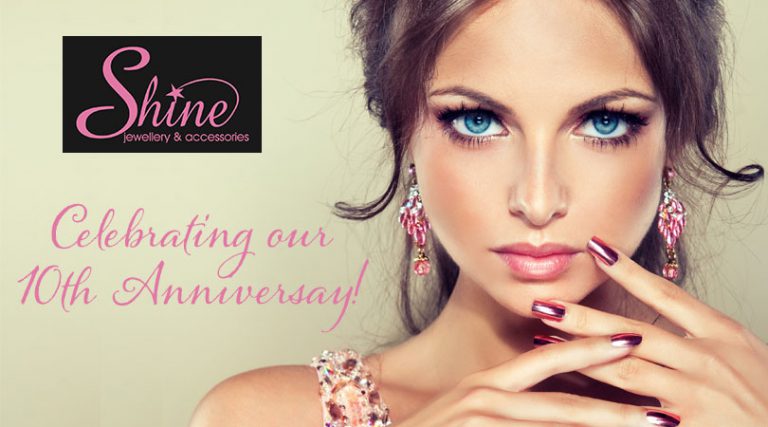 Shine Jewellery and Accessories 10th Anniversary Sweepstakes