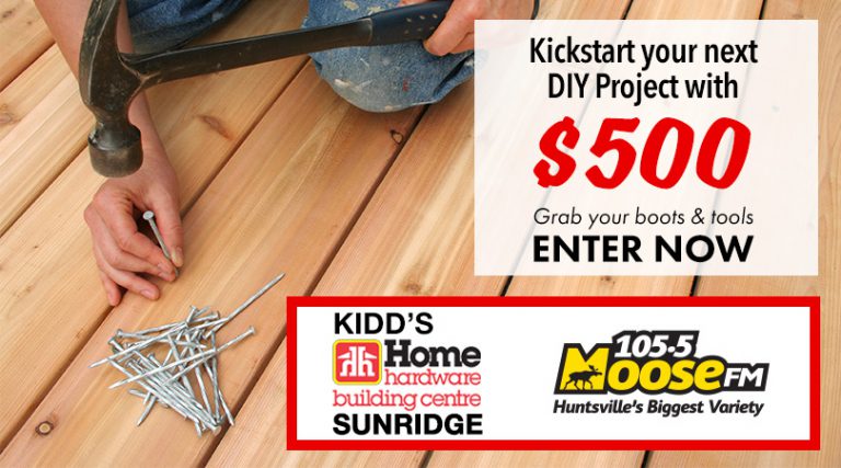 DIY Cash Grab from Kidd’s Home Hardware Building Centre in Sundridge