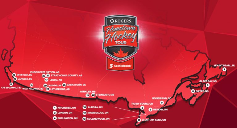 Parry Sound on this year’s Hometown Hockey tour