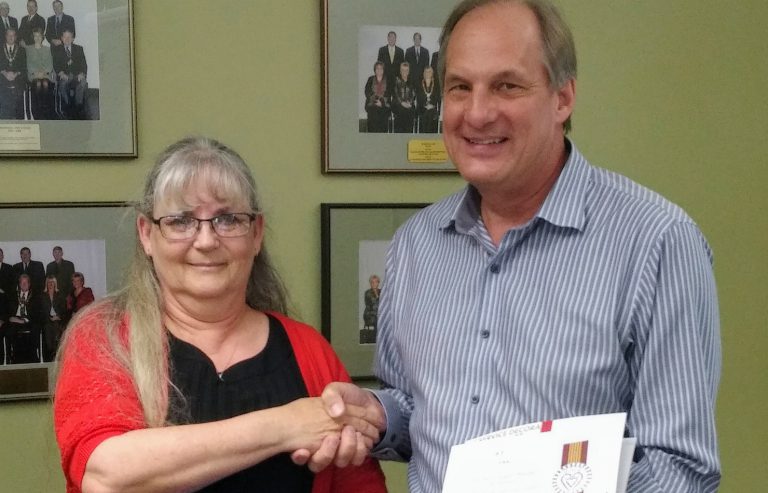 Gravenhurst Legion Volunteer Honoured with National Award