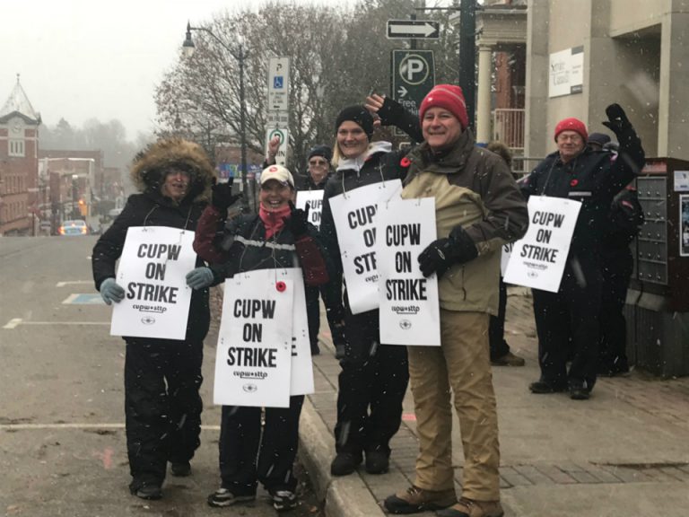 Rotating Postal Strike hits Bracebridge