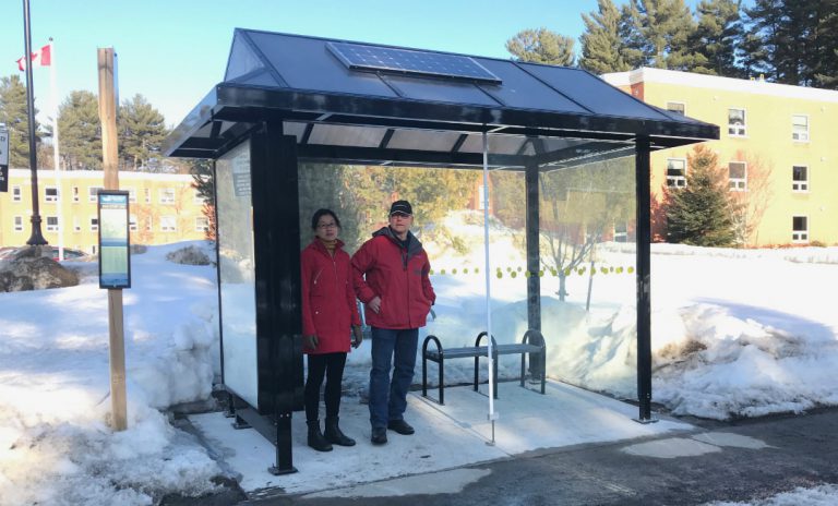 Bracebridge Transit installs three new shelters for riders