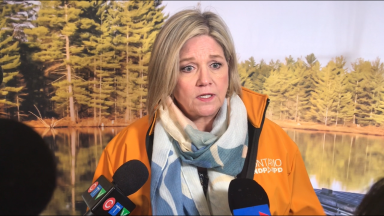 Horwath tours flood damage in Muskoka