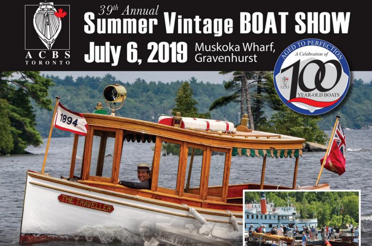 Gravenhurst vintage boat show still happening