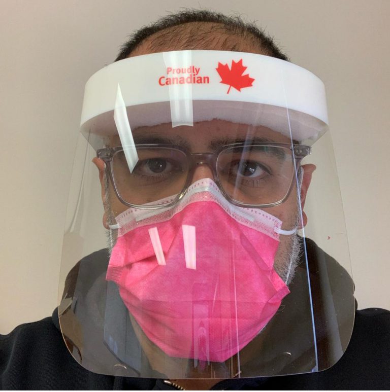 Muskoka Businesses Combine Efforts To Manufacture PPE Face Shields