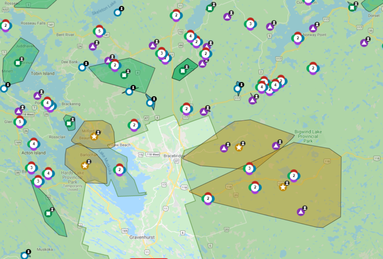 Thousands of Muskoka residents still in the dark