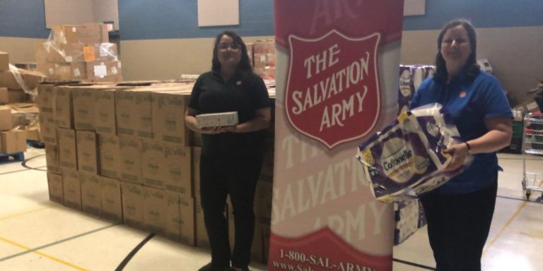 United Way helps stock up the Salvation Army