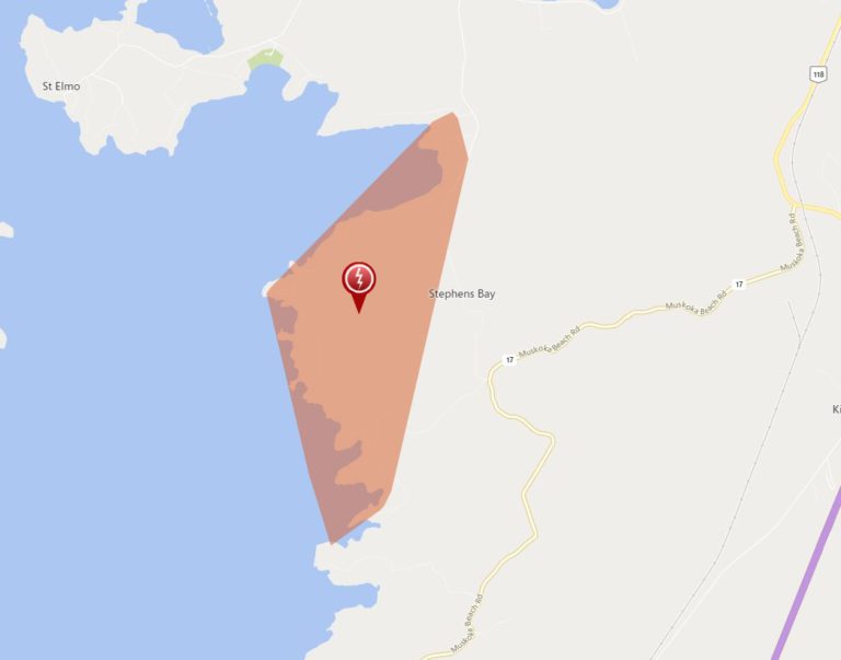 Outage in Stephens Bay