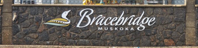 town of bracebridge sign