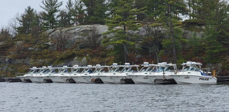 Police hosting marine training program at Muskoka Wharf