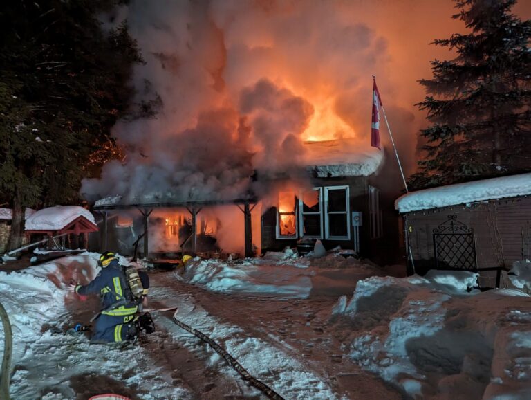 Huntsville home ‘total loss’ in evening fire 