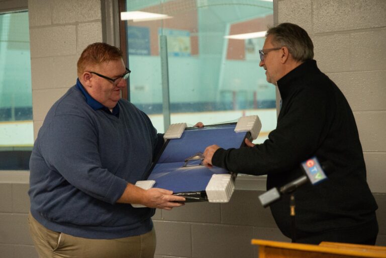 Township officials, MPP Smith celebrate upgraded Lake of Bays Arena