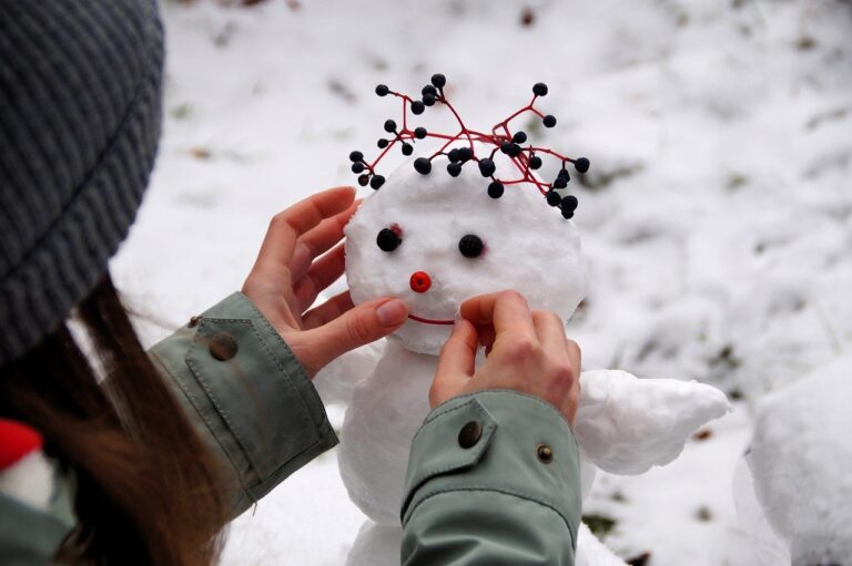 snowman snow fun winter