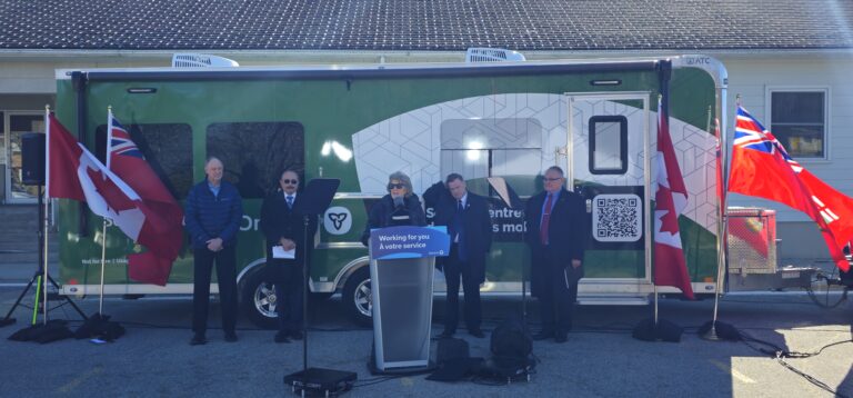 Huntsville named ‘home base’ for ServiceOntario mobile service centres