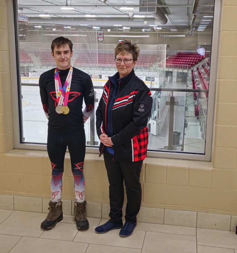 Mark Cheek wins two medals at Special Olympics Canada Winter Games