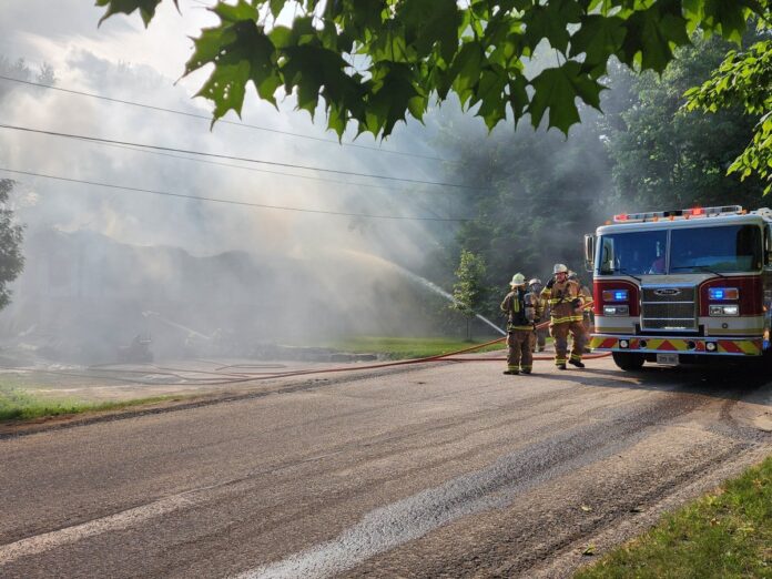 No one injured after structure fire on McKenzie St. in Gravenhurst - My ...