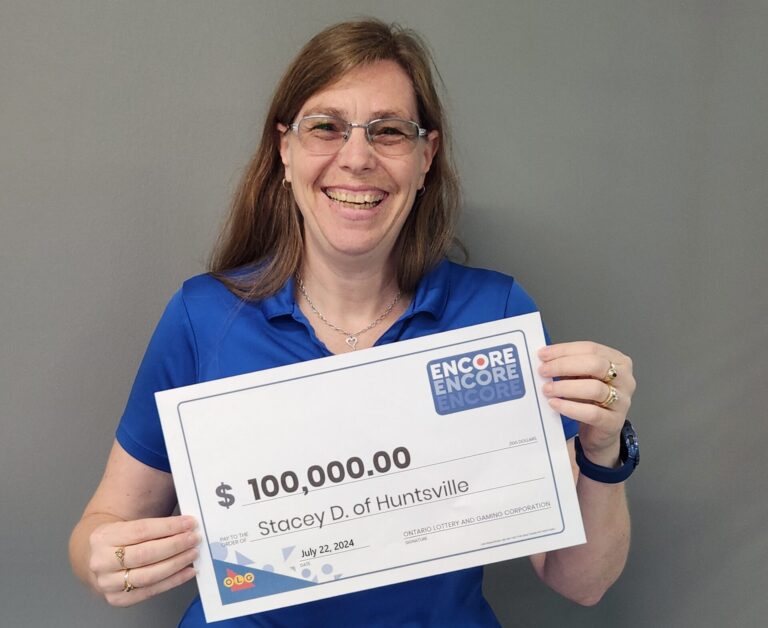 Stacey Dam of Huntsville wins $100,000 in June LOTTO MAX draw