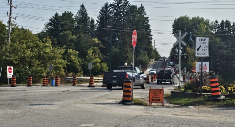 Final stretch for work on Taylor Rd. bridge in Bracebridge