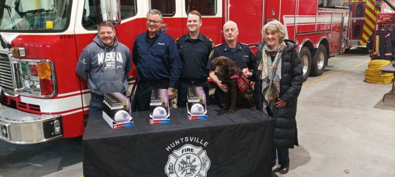 Over 180 carbon monoxide alarms donated to Huntsville/Lake of Bays Fire Department