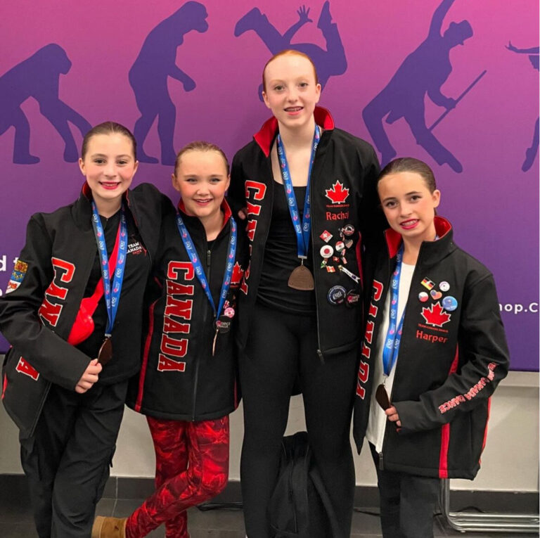 Gravenhurst tap dancers win bronze in world championship