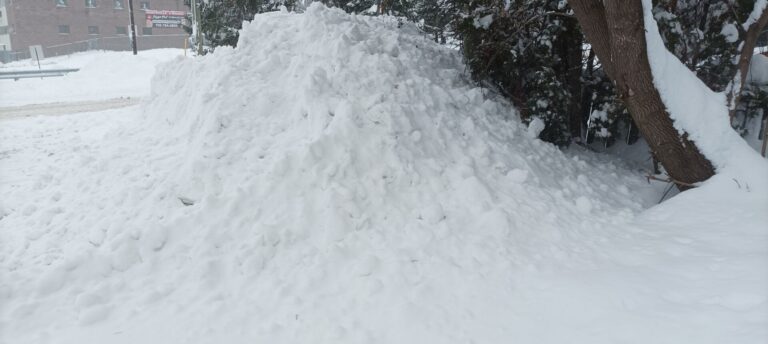 UPDATE: OPP continues to clear secondary roads off HWY 11, preparing for more snow